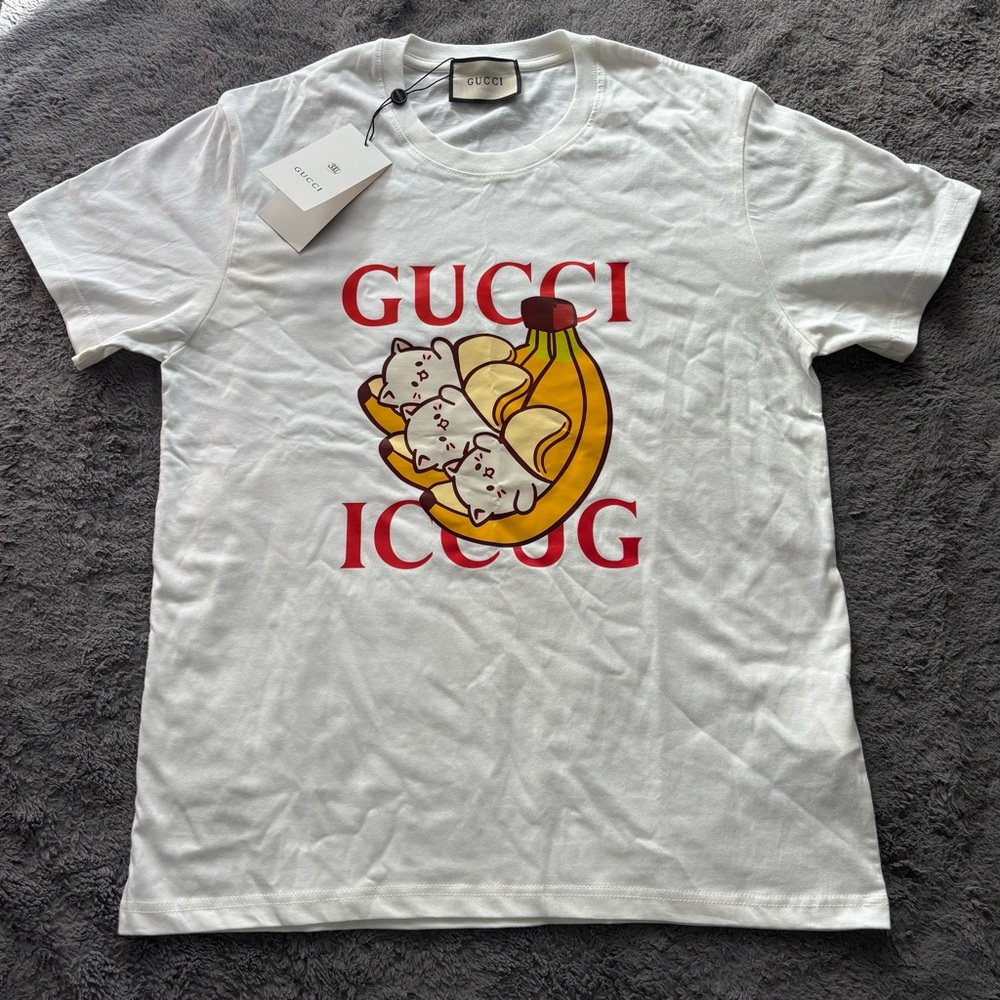 Fashion White Graphic Short Sleeve Tee